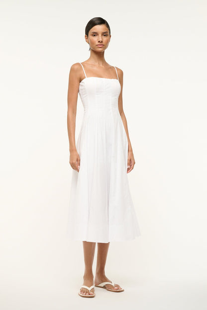 Wylie Dress White 1 | STAUD Deals