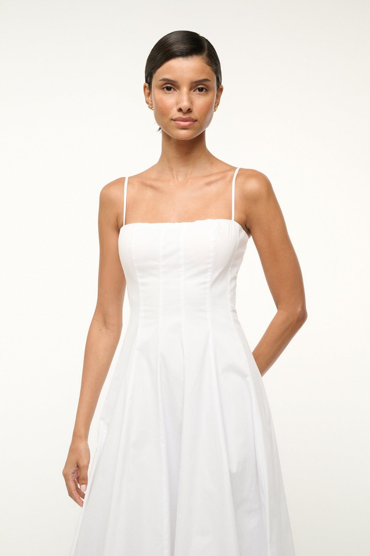 Wylie Dress White 1 | STAUD Deals