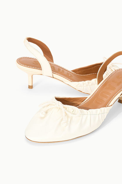 Alba Slingback Ivory | STAUD Recommended
