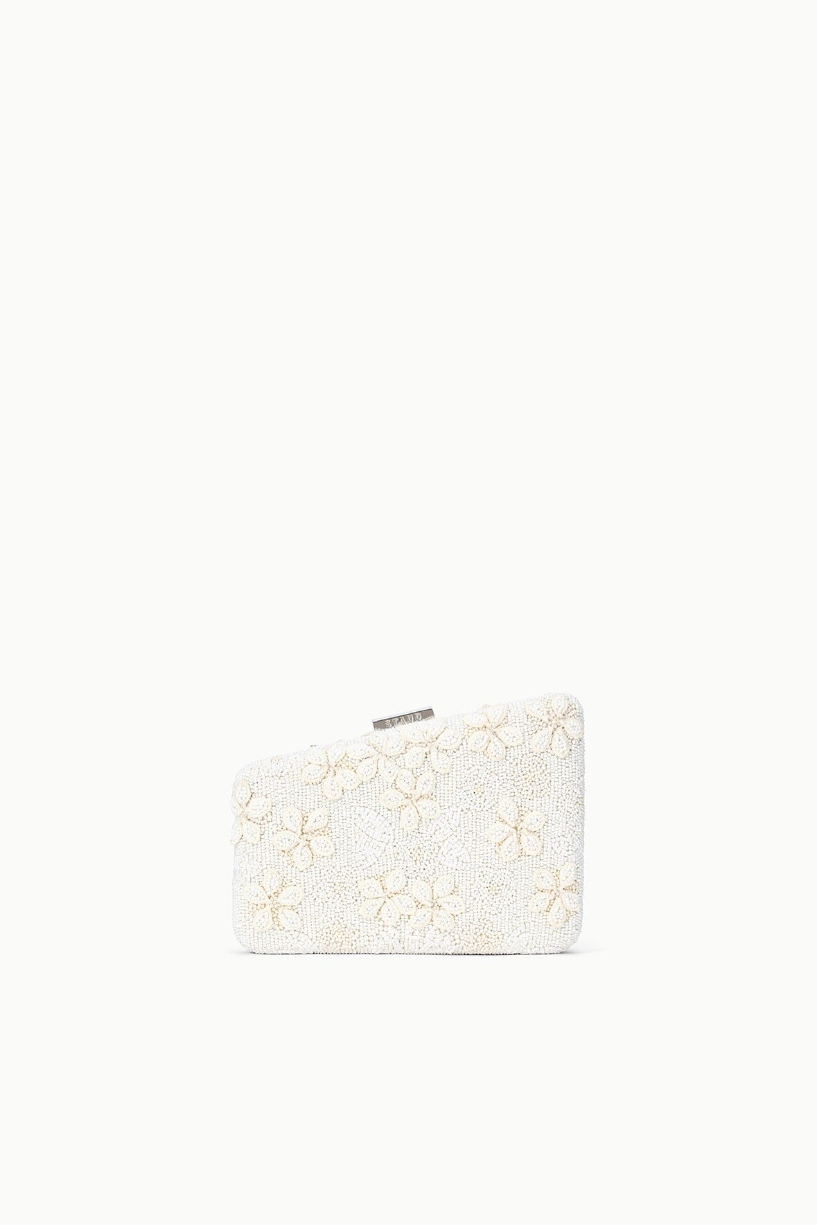 Carmella Beaded Clutch Garden Party | STAUD Trending