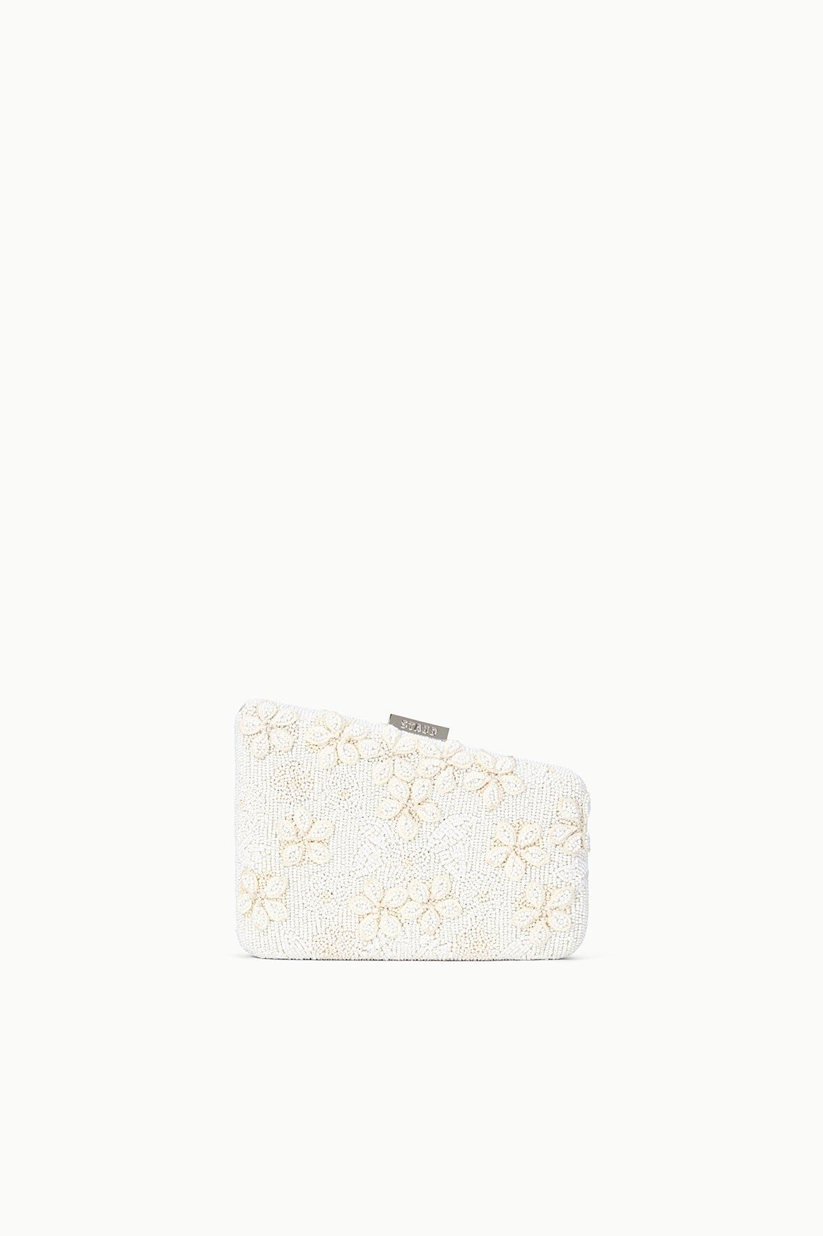Carmella Beaded Clutch Garden Party | STAUD Trending