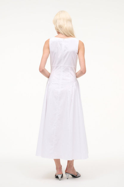 Gwen Dress White | STAUD Best Price