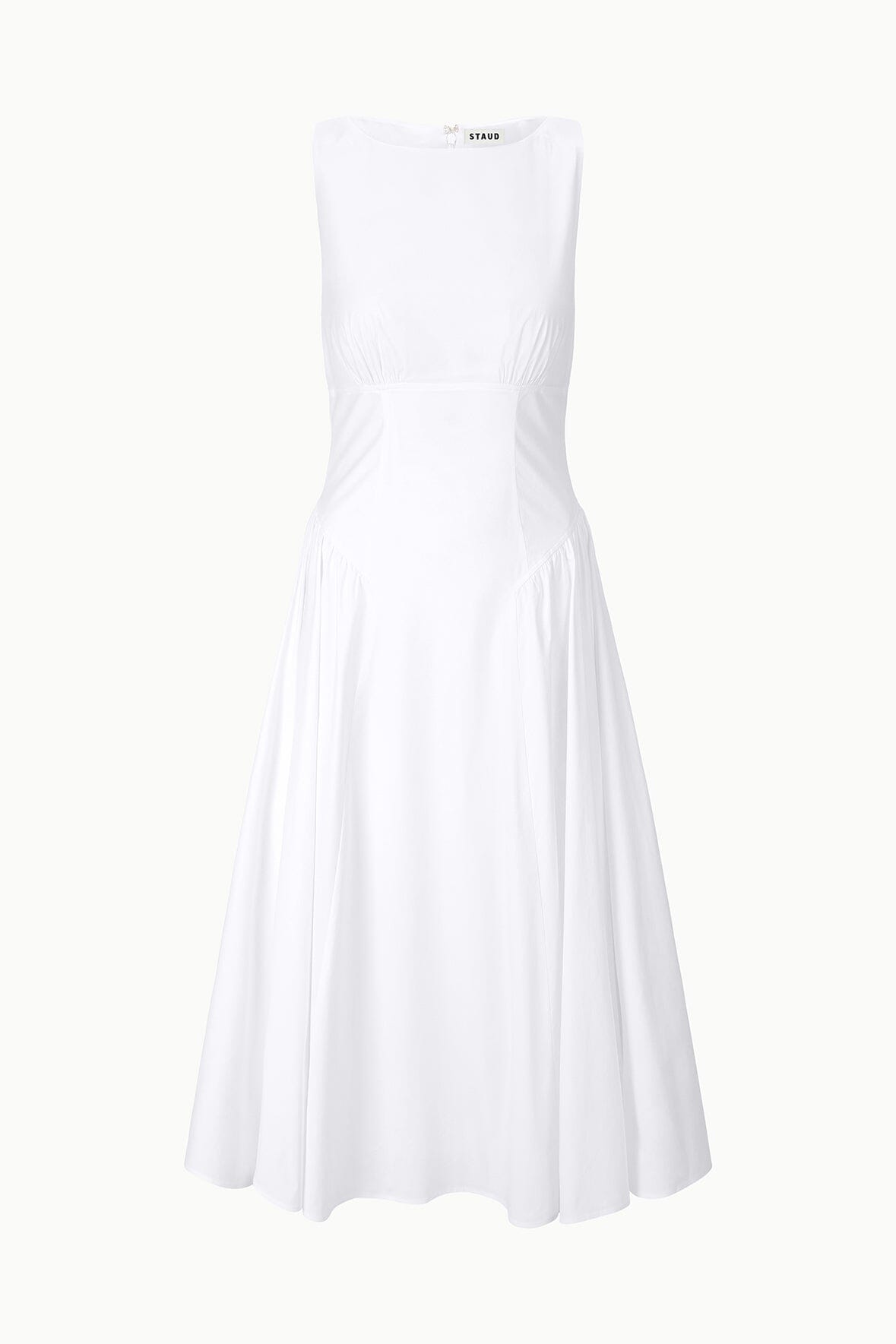 Gwen Dress White | STAUD Best Price