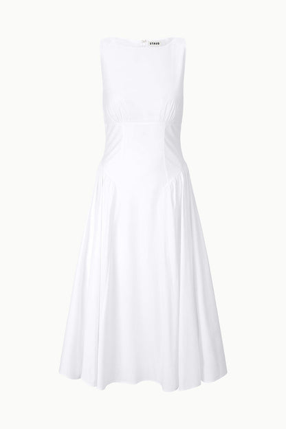 Gwen Dress White | STAUD Best Price