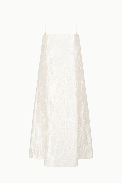 Josie Dress Botanica Ivory | STAUD Classic