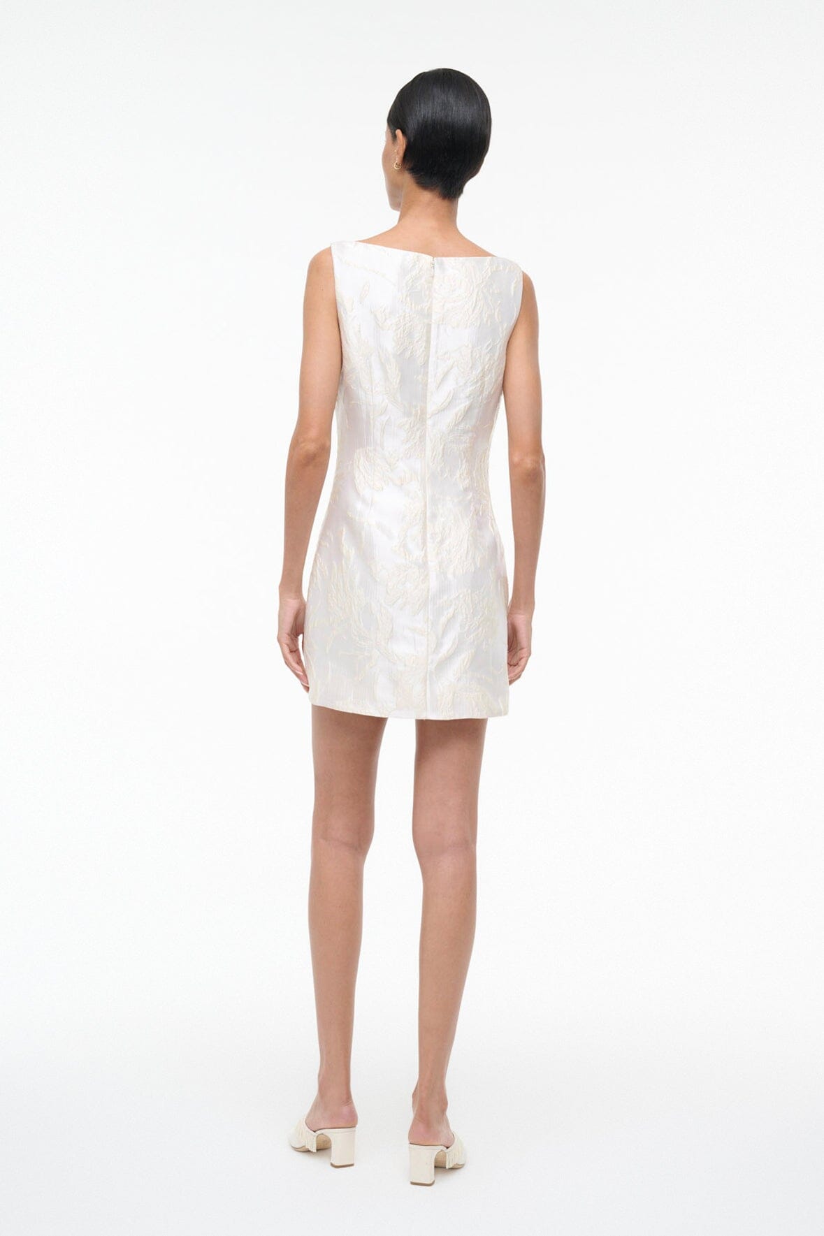 Mimi Dress Botanica Ivory | STAUD Sale