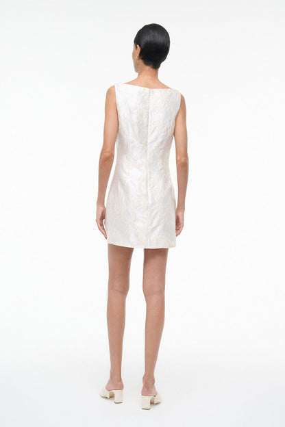 Mimi Dress Botanica Ivory | STAUD Sale