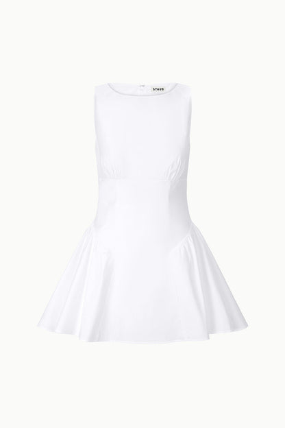 Gwen Mini Dress White | STAUD Everyday