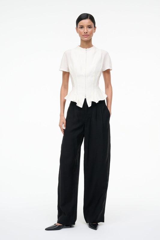 Maelle Top Ivory | STAUD Best Price