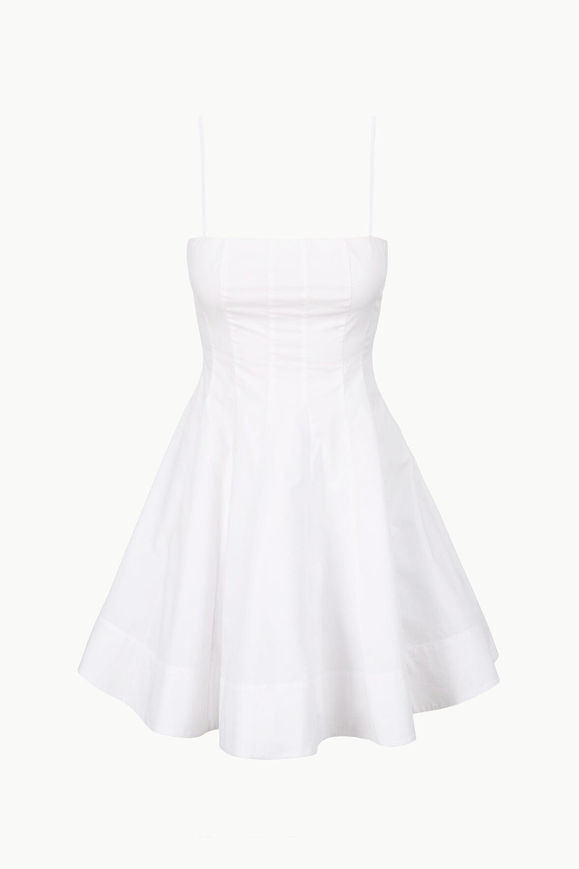 Wylie Mini Dress White | STAUD Exclusive