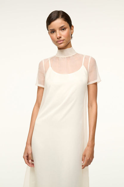 Calluna Dress - White | STAUD Great Value