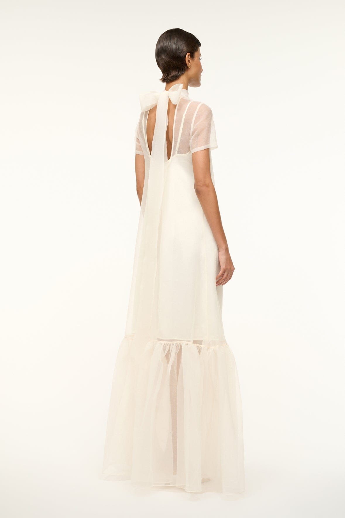 Calluna Dress - White | STAUD Great Value