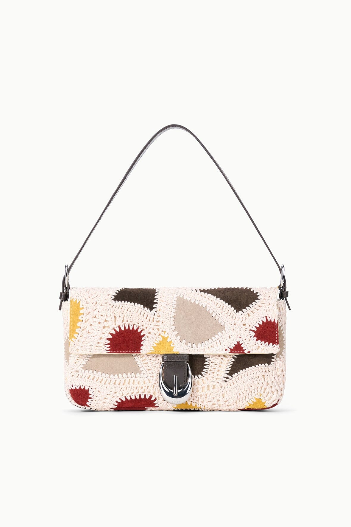 Harlow Bag Suede Patchwork | STAUD Popular