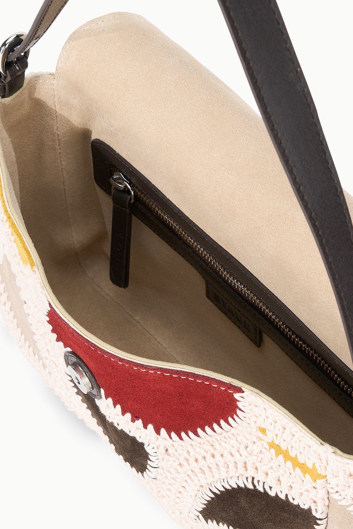 Harlow Bag Suede Patchwork | STAUD Popular
