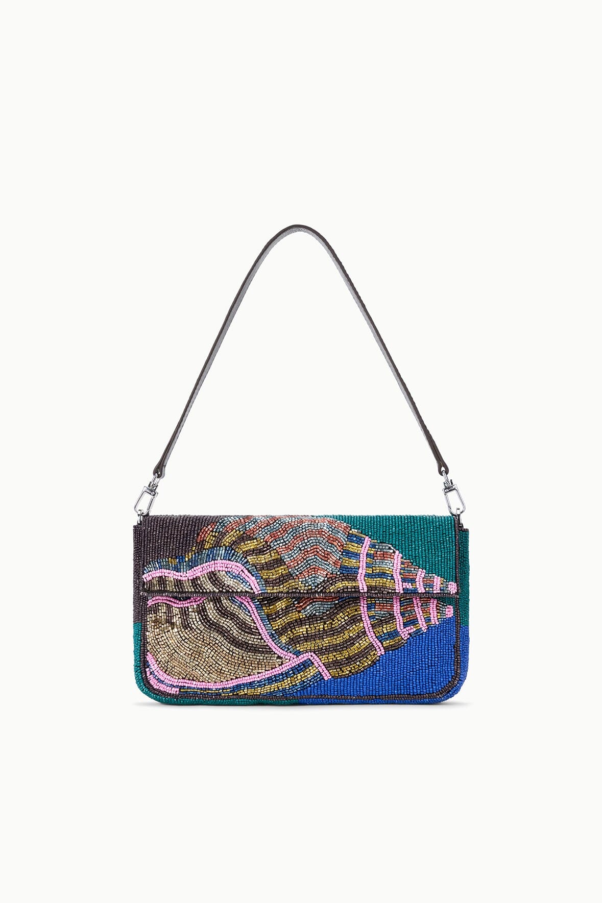 Timmy Convertible Shoulder Bag Conch Shell | STAUD Everyday