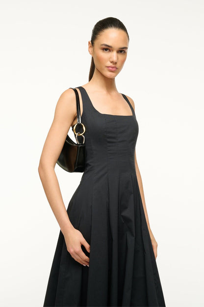 Ollie Bag Black Leather Mini Shoulder Bag - Staud | STAUD Featured