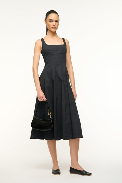 Ollie Bag Black Leather Mini Shoulder Bag - Staud | STAUD Featured