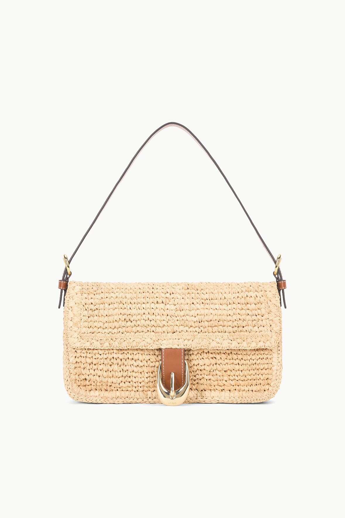 Harlow Raffia Bag Natural Tan | STAUD Best Price