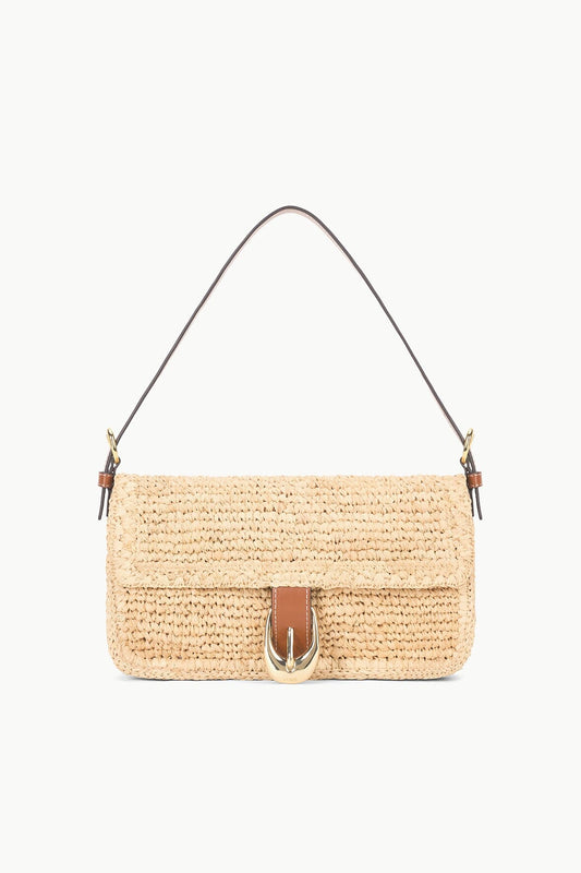 Harlow Raffia Bag Natural Tan | STAUD Best Price