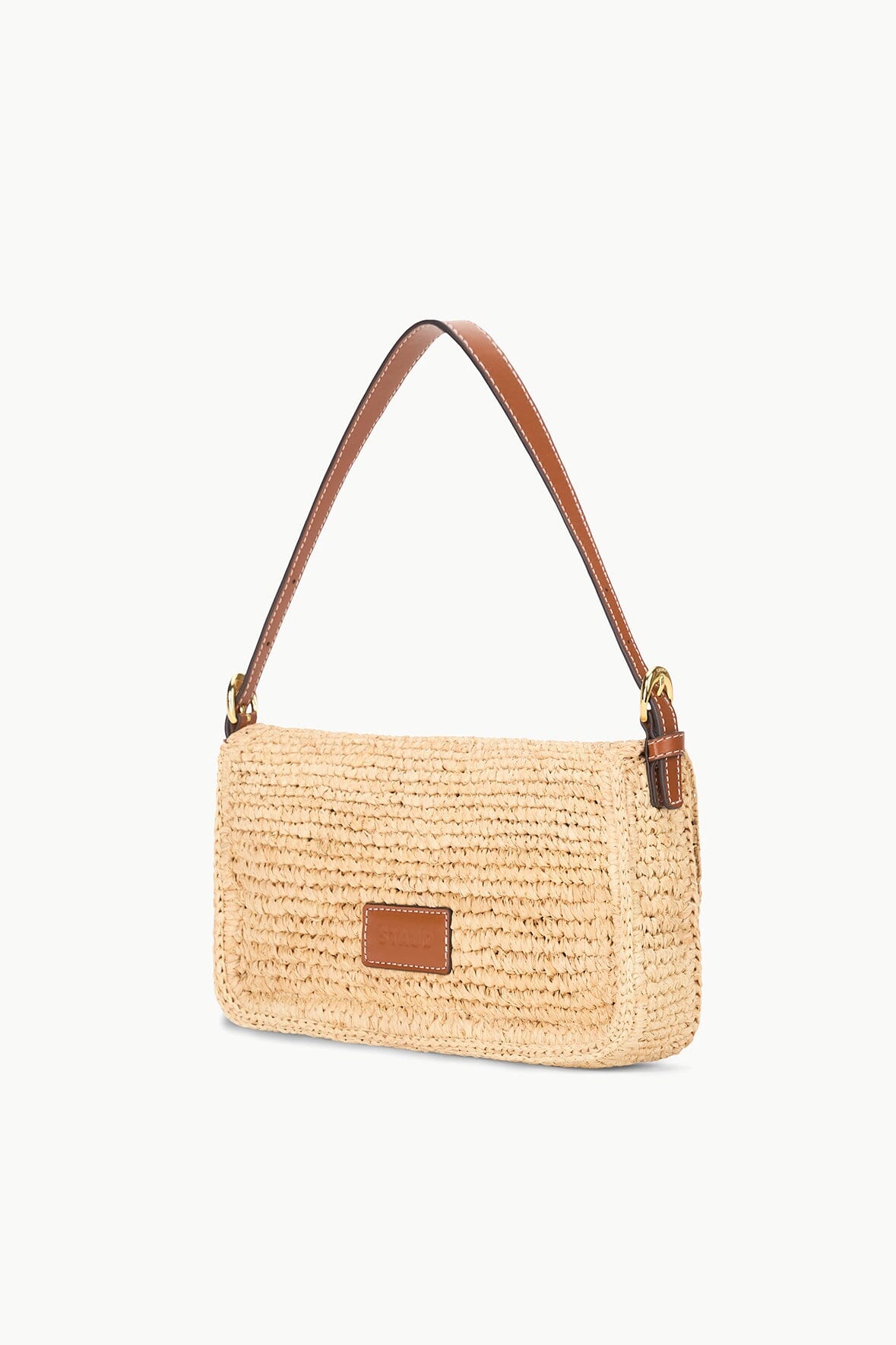 Harlow Raffia Bag Natural Tan | STAUD Best Price