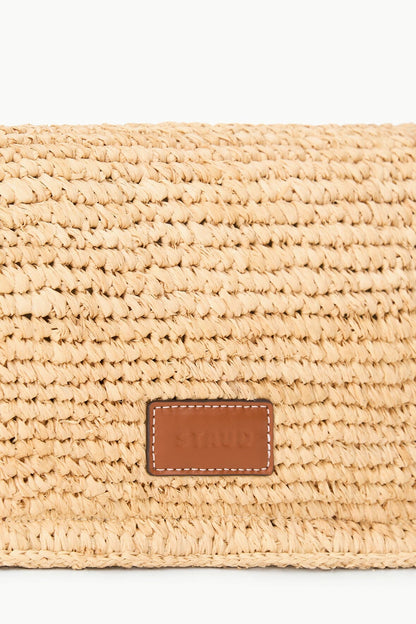 Harlow Raffia Bag Natural Tan | STAUD Best Price
