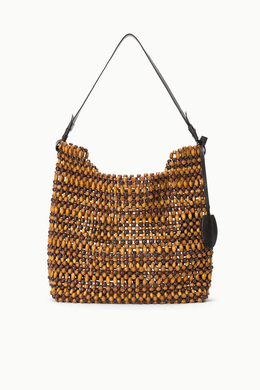 Drift Shoulder Bag Multi Wood Beads | STAUD Quality