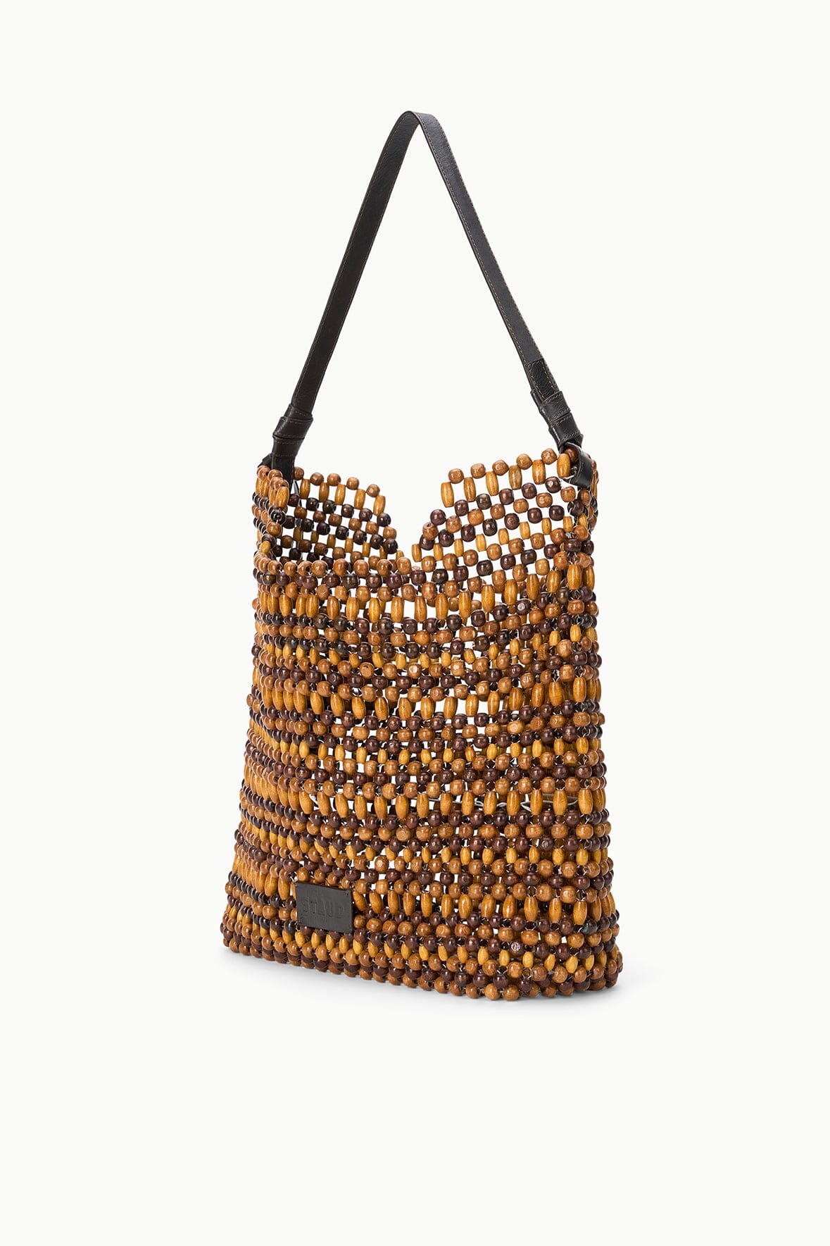 Drift Shoulder Bag Multi Wood Beads | STAUD Quality