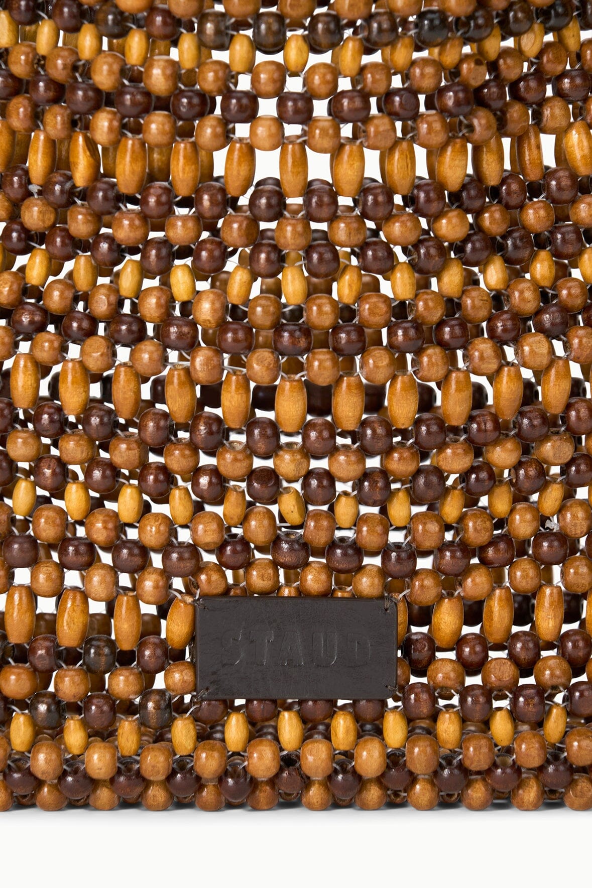 Drift Shoulder Bag Multi Wood Beads | STAUD Quality