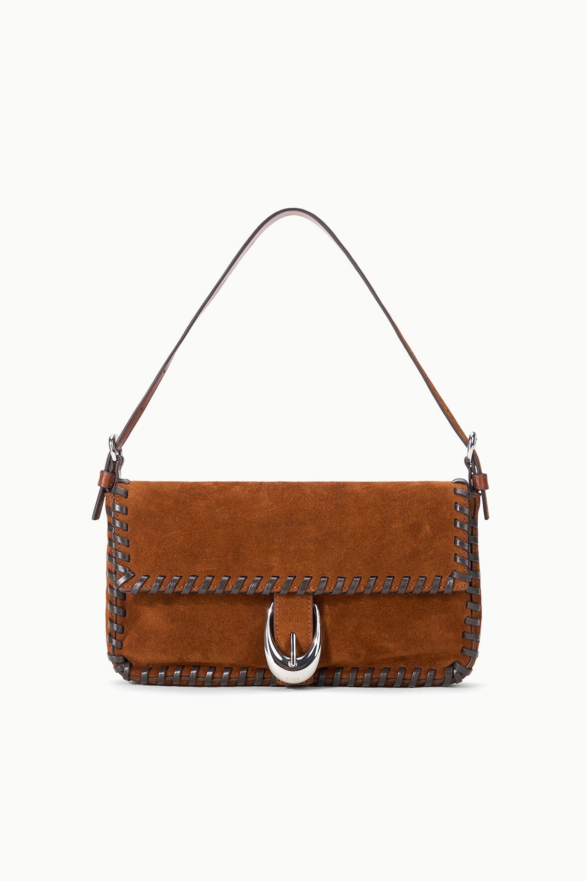 Harlow Bag Tabac Suede Espresso | STAUD Quality
