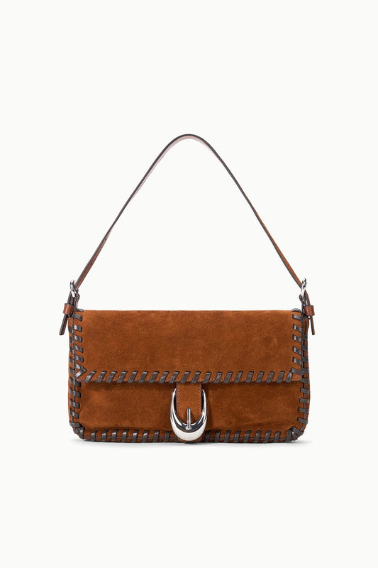 Harlow Bag Tabac Suede Espresso | STAUD Quality
