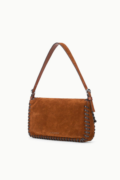 Harlow Bag Tabac Suede Espresso | STAUD Quality