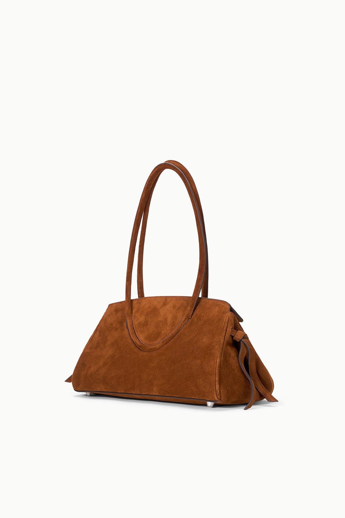 Maude Shoulder Bag Tabac Suede | STAUD Classic