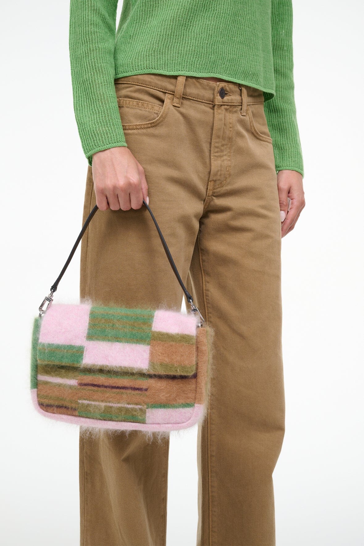 Timmy Convertible Shoulder Bag Pixel | STAUD Trending