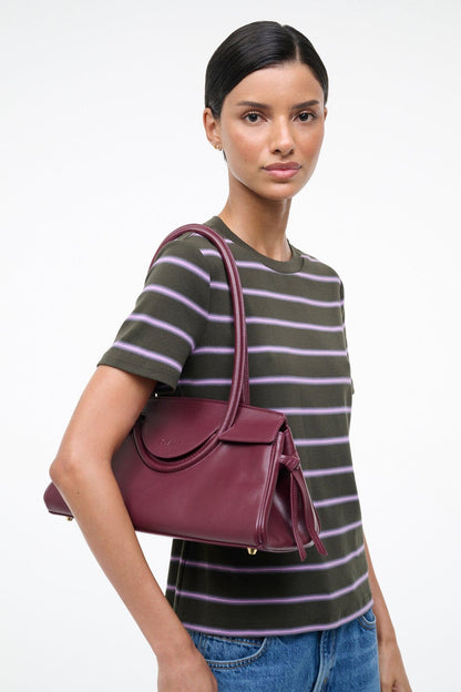 Maude Shoulder Bag Syrah | STAUD Value