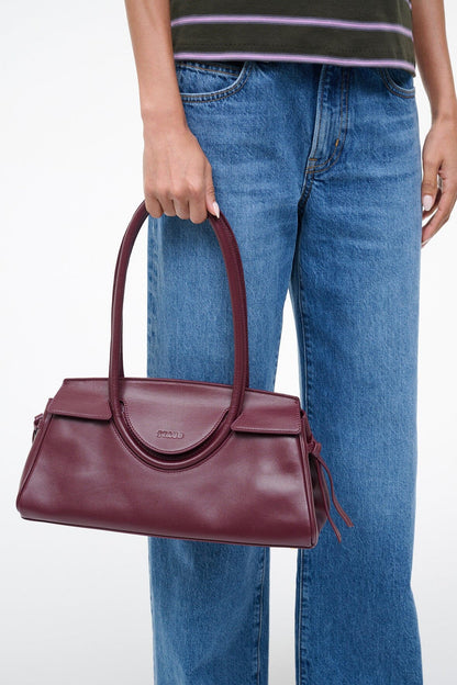 Maude Shoulder Bag Syrah | STAUD Value