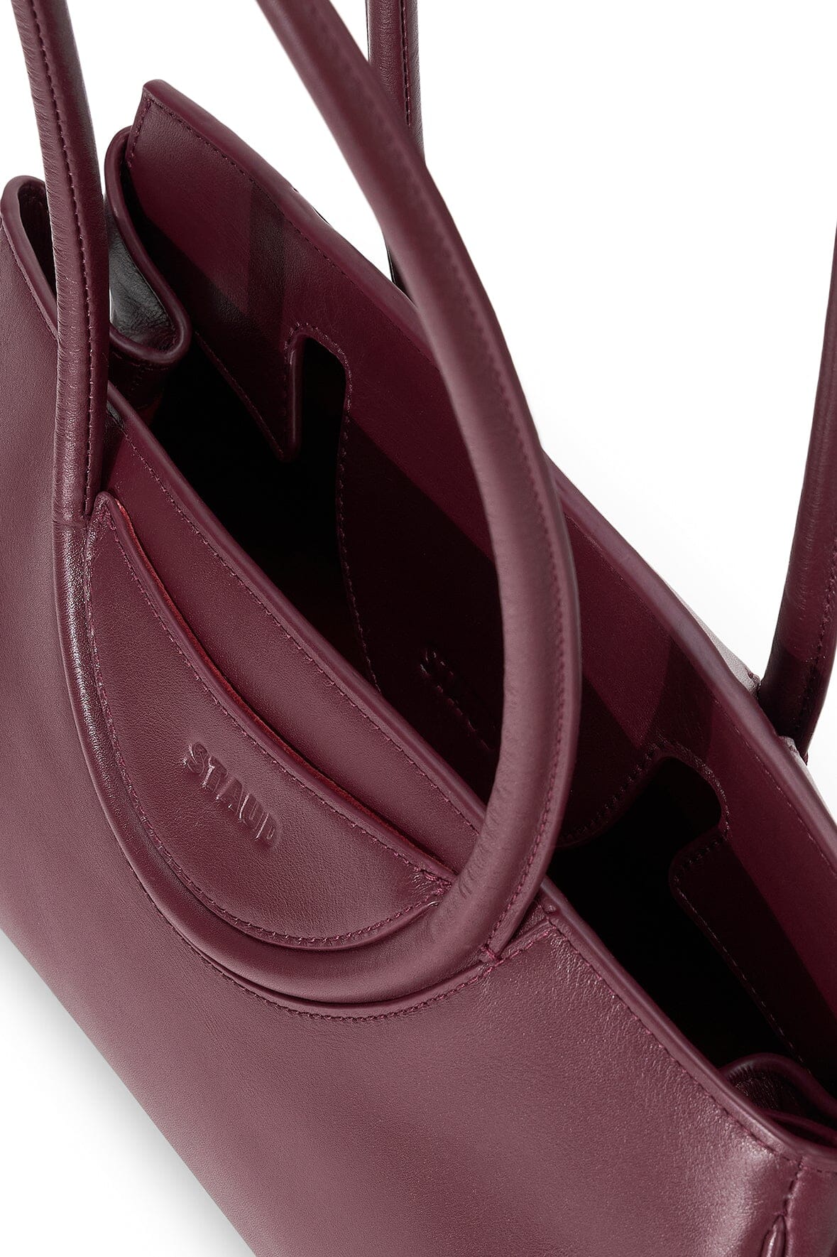 Maude Shoulder Bag Syrah | STAUD Value
