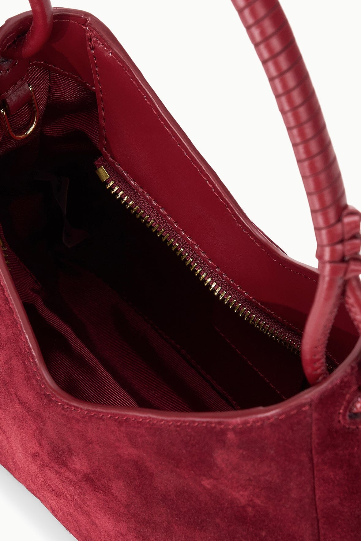 Valerie Shoulder Bag Pinot Suede | STAUD Classic