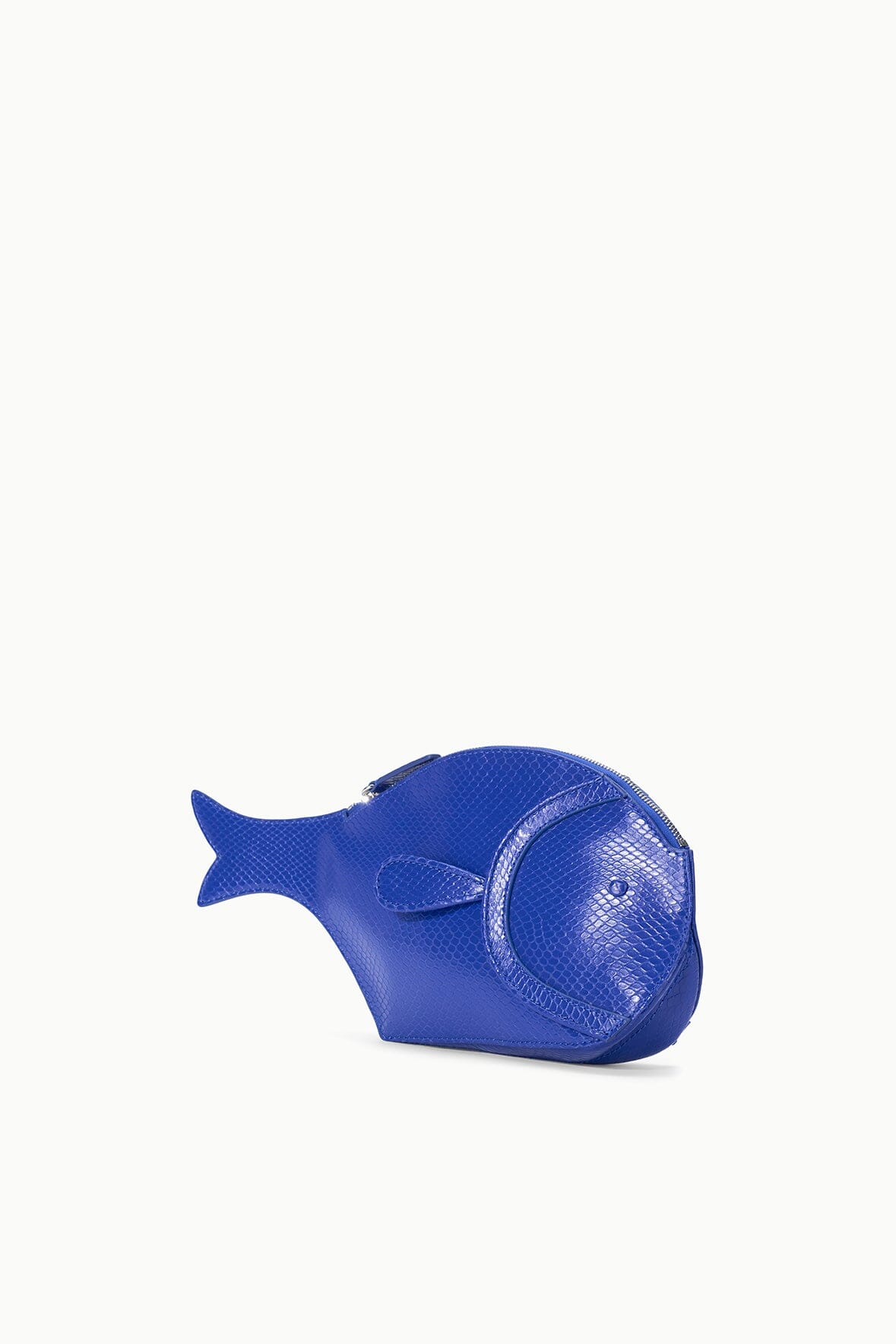 Pesce Clutch - Cobalt Blue Fish-Shaped Handbag | STAUD Popular