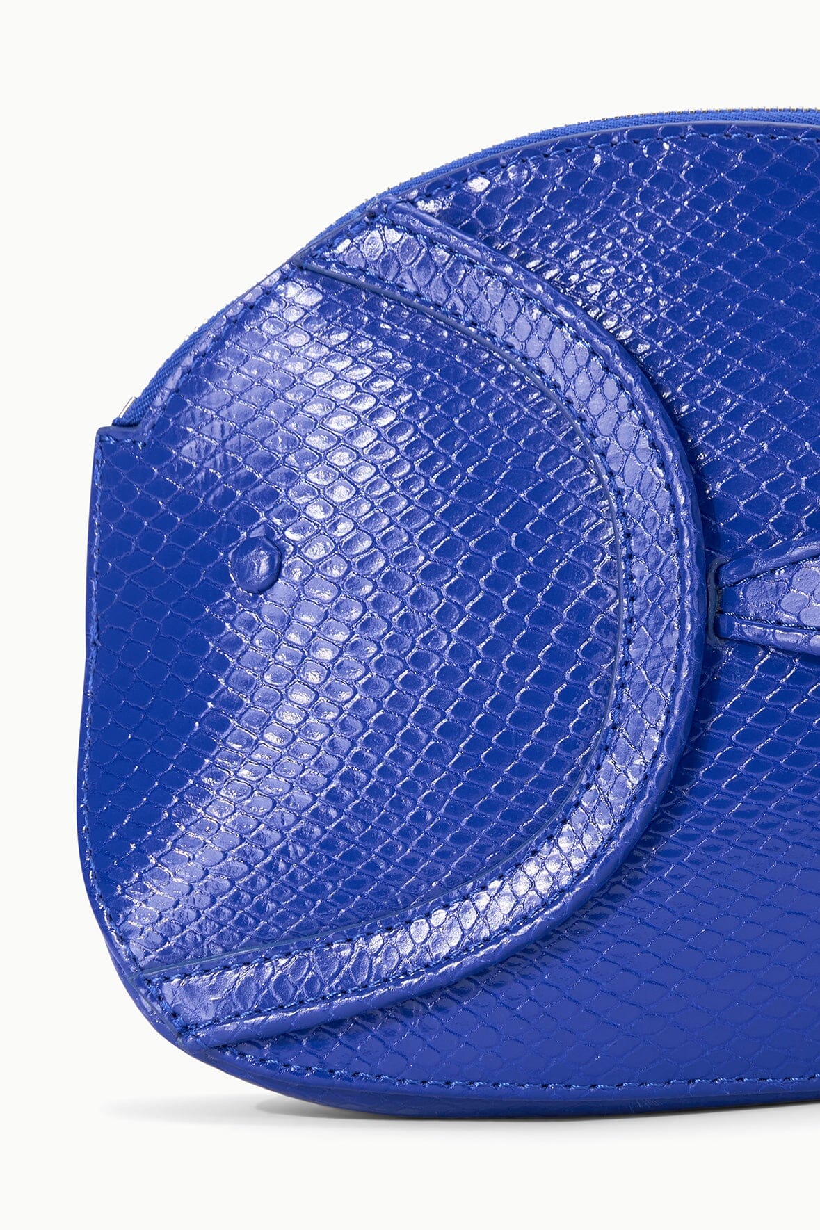 Pesce Clutch - Cobalt Blue Fish-Shaped Handbag | STAUD Popular