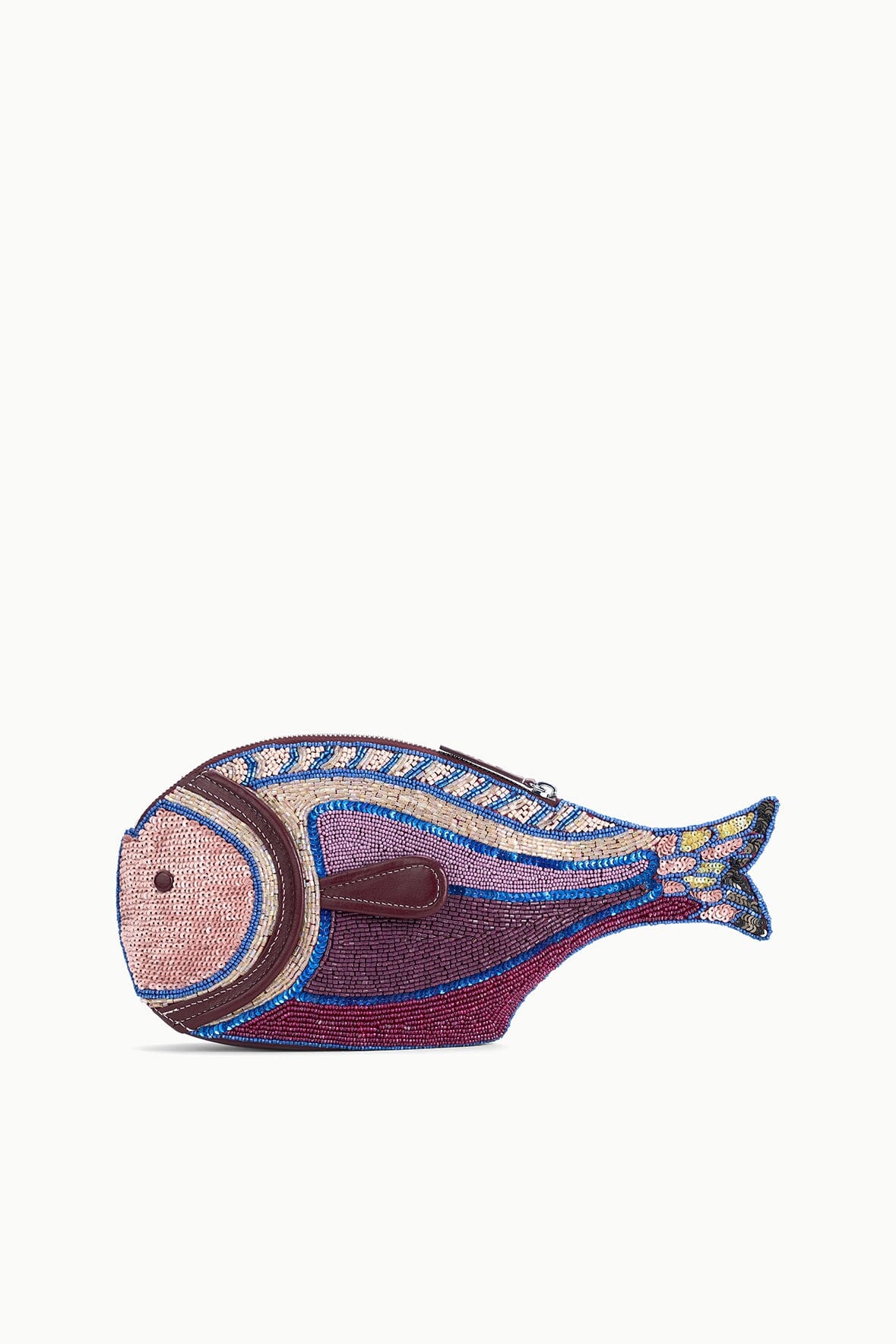 Pesce Beaded Clutch Ultraviolet | STAUD Popular