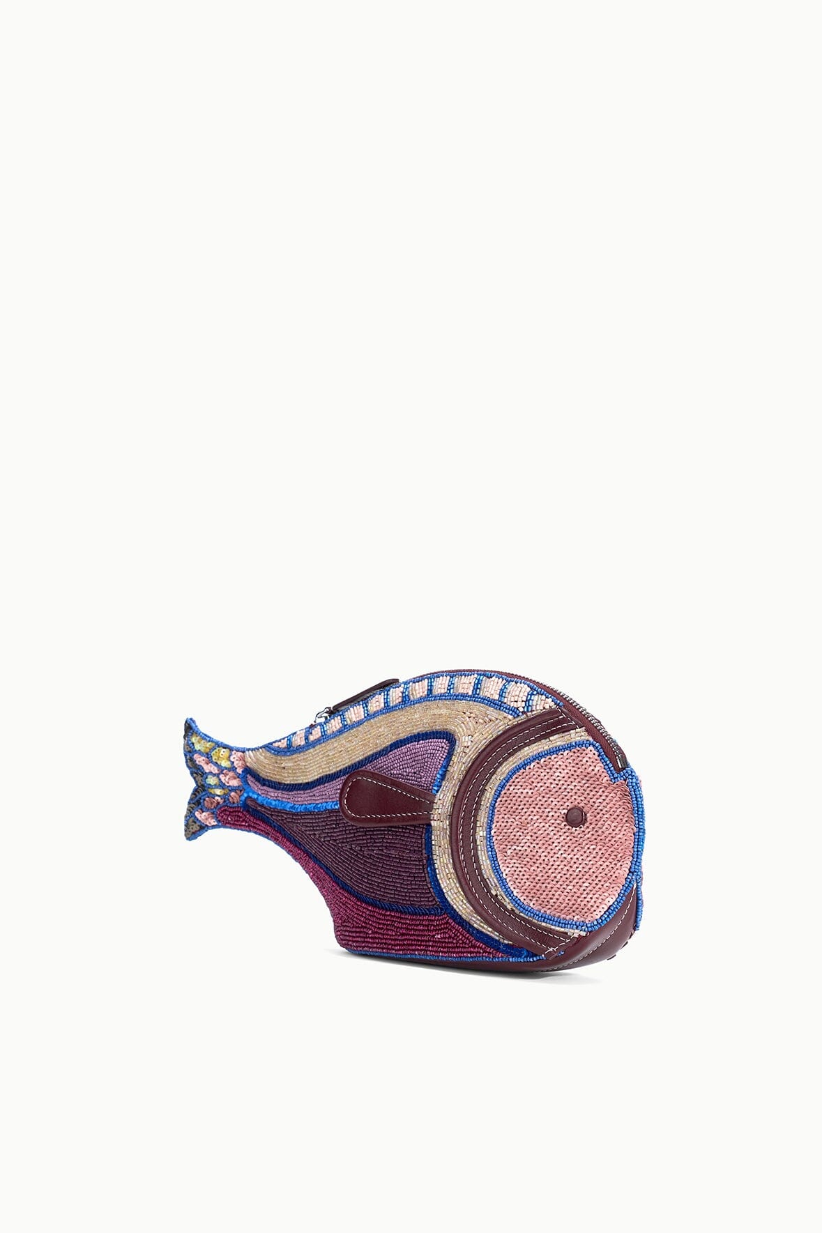 Pesce Beaded Clutch Ultraviolet | STAUD Popular
