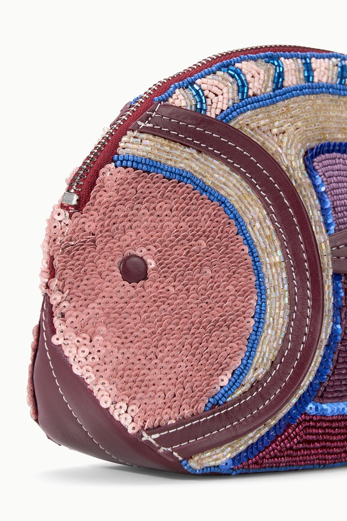 Pesce Beaded Clutch Ultraviolet | STAUD Popular