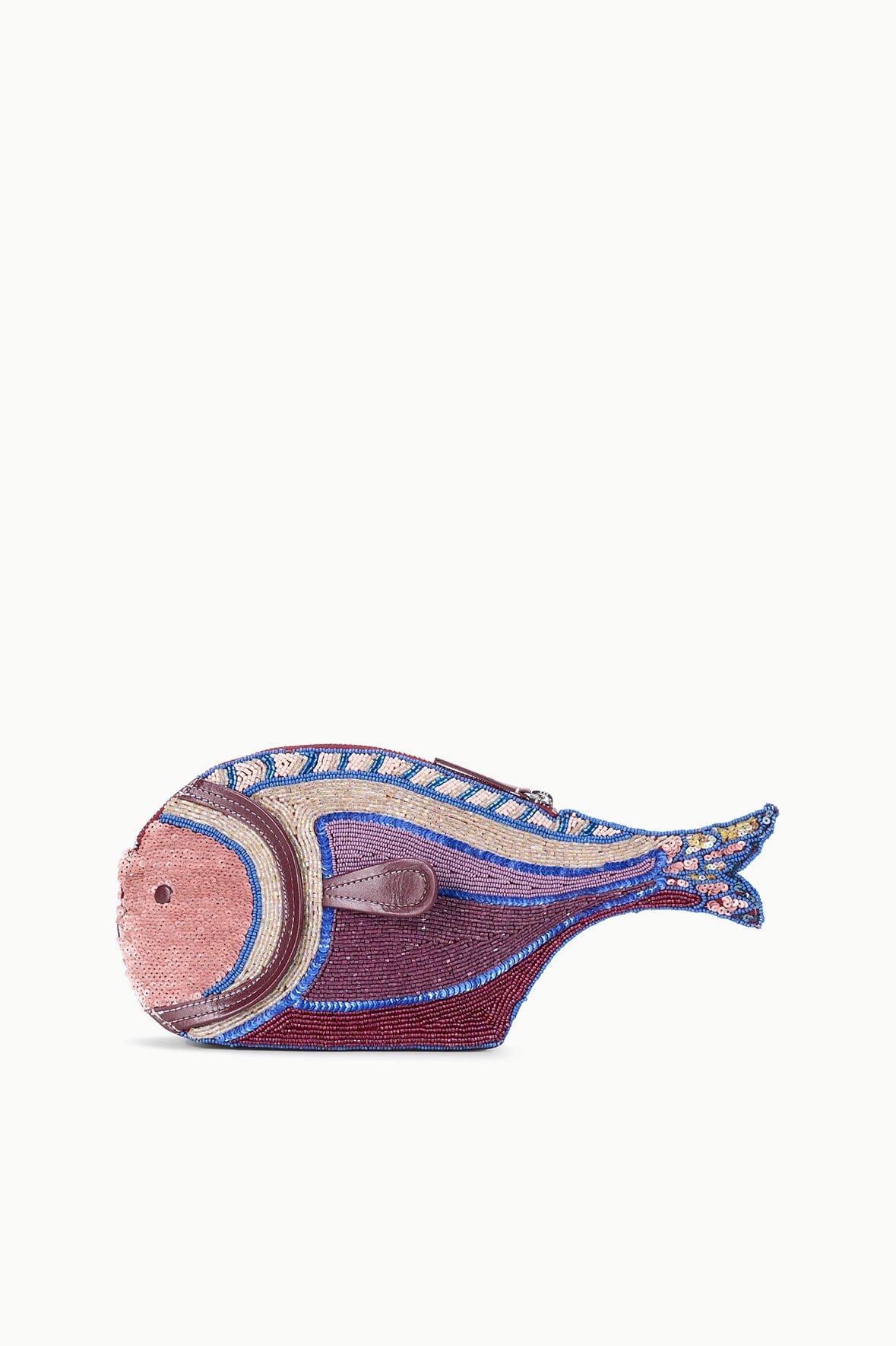 Pesce Beaded Clutch Ultraviolet | STAUD Popular