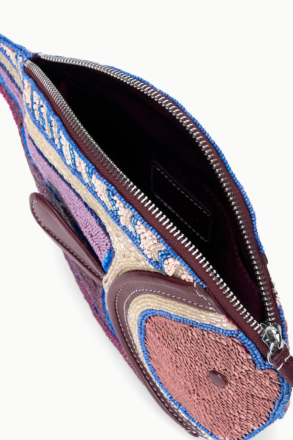 Pesce Beaded Clutch Ultraviolet | STAUD Popular