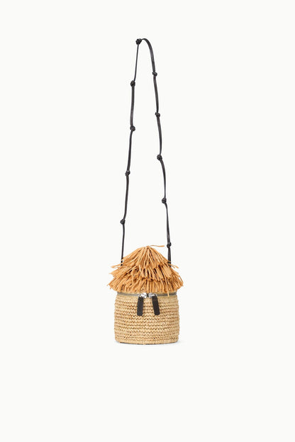 Tiki Raffia Bag Natural | STAUD Featured