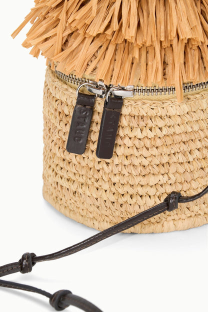 Tiki Raffia Bag Natural | STAUD Featured