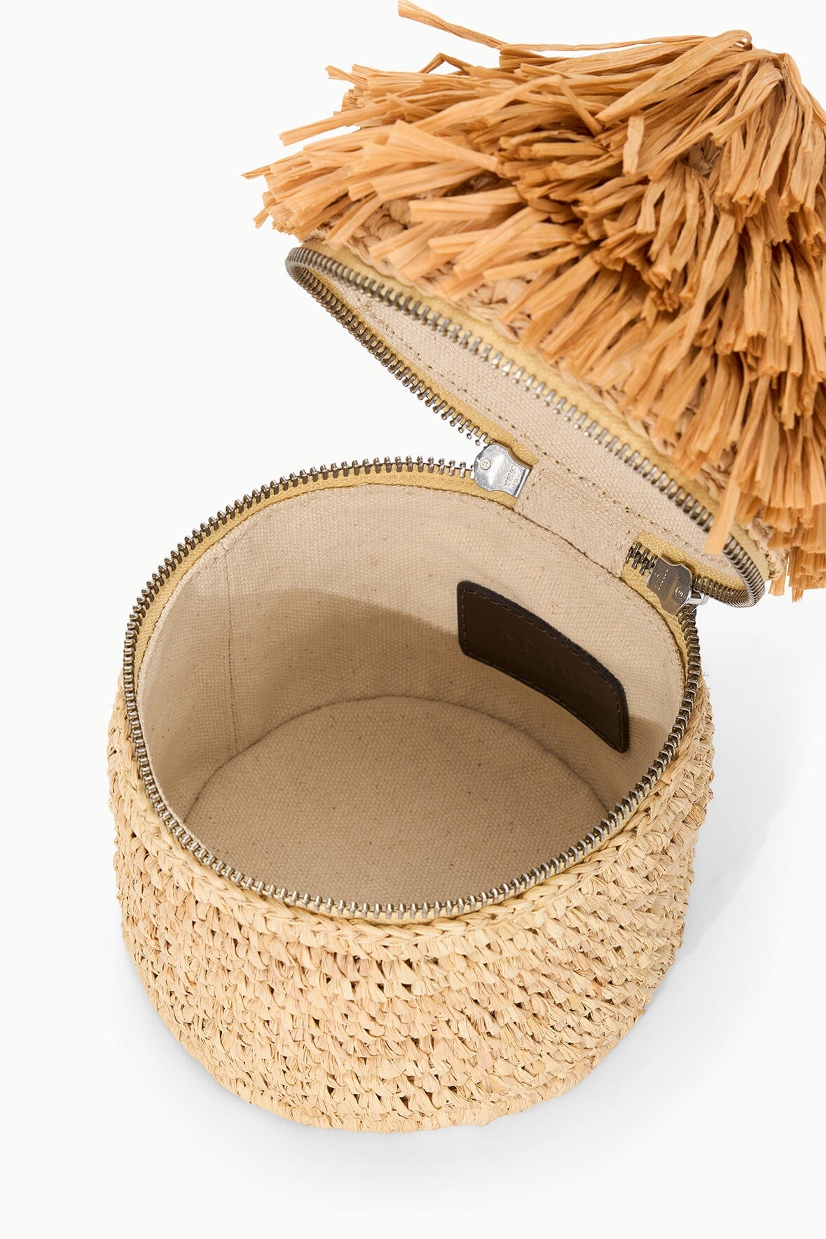 Tiki Raffia Bag Natural | STAUD Featured