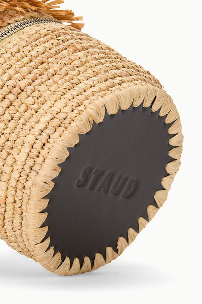 Tiki Raffia Bag Natural | STAUD Featured