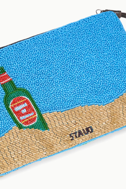 Tommy Beaded Large Pouch Sundaze | STAUD Classic