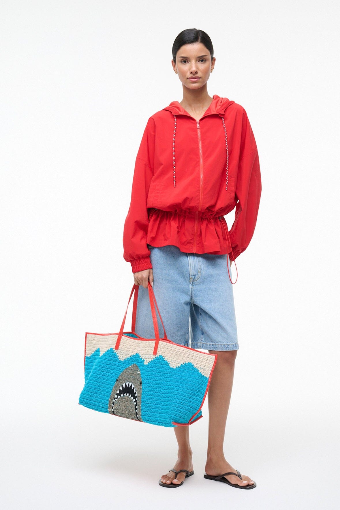 Christos Large Tote Great White | STAUD Trending